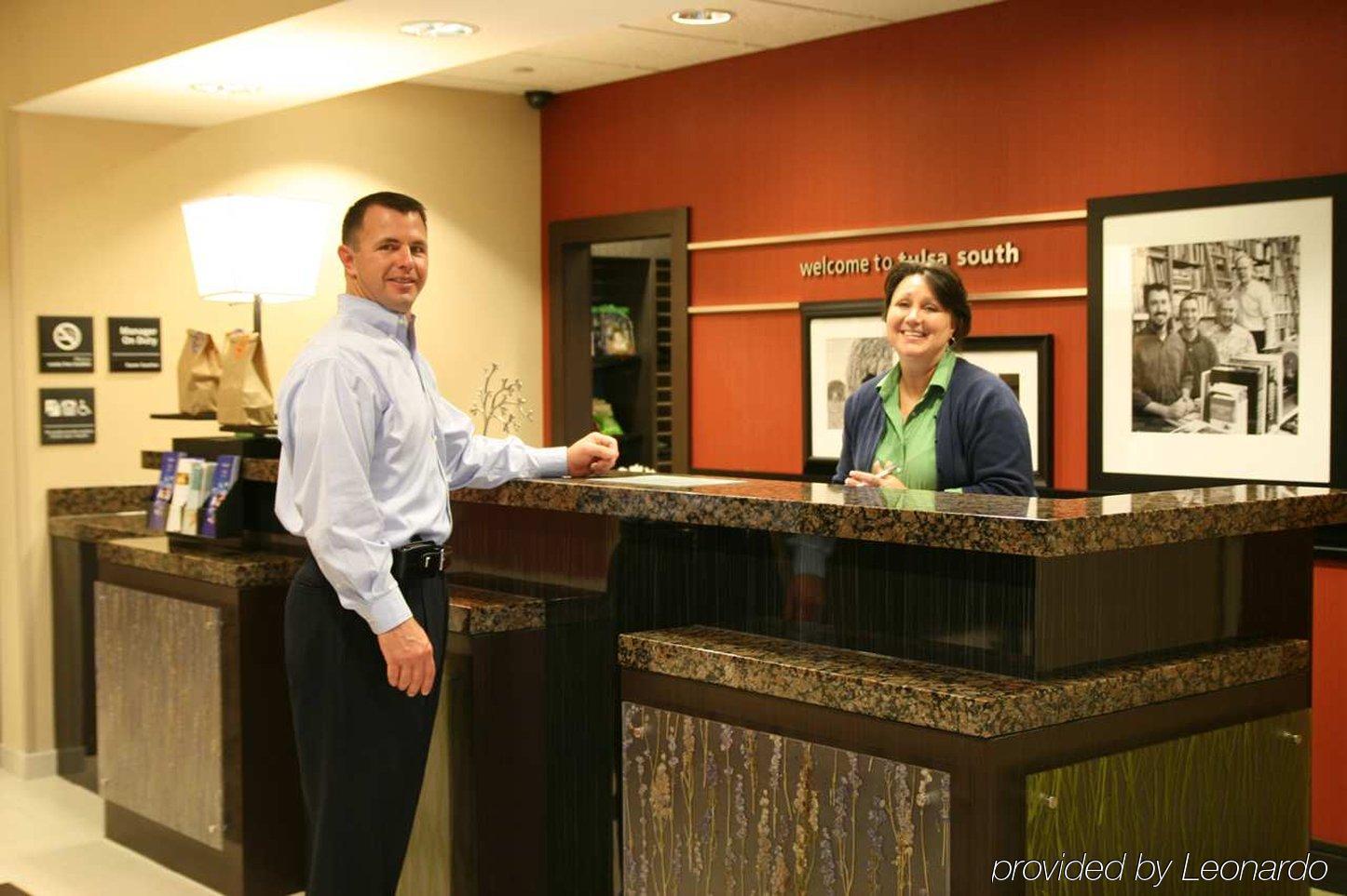 Hampton Inn & Suites Tulsa/Tulsa Hills Interieur foto